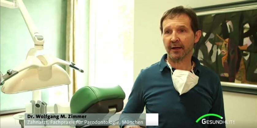 Dr. Zimmer im Gesundheitsprogramm des Bayerischen Fernsehens
